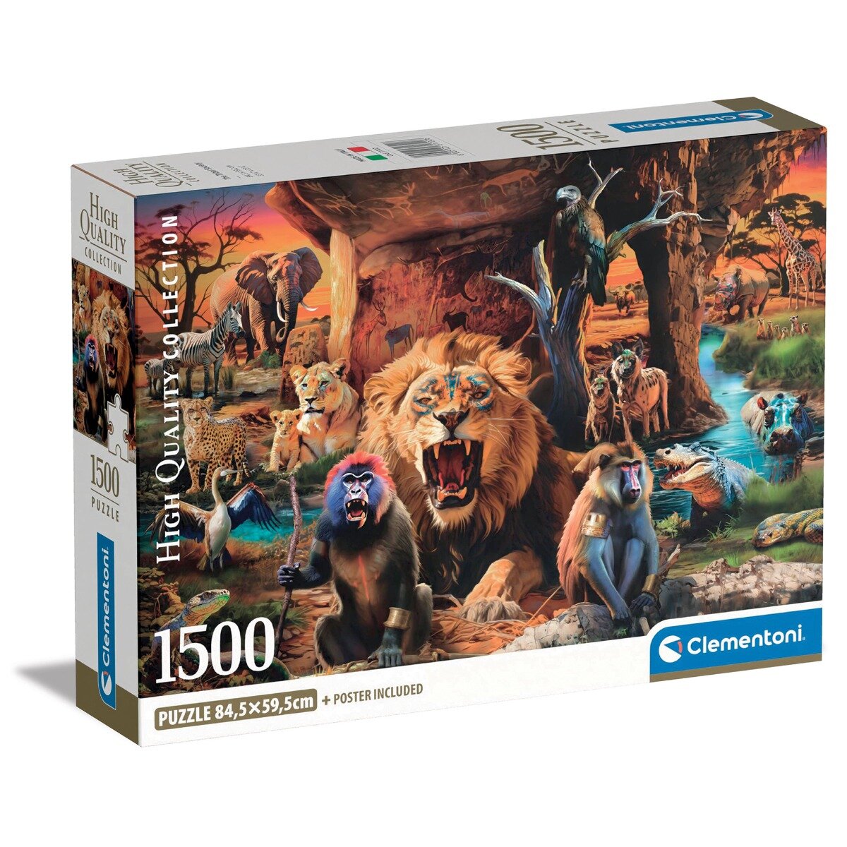 CLEMENTONI Puzzle The Tribal Society 1500 piese