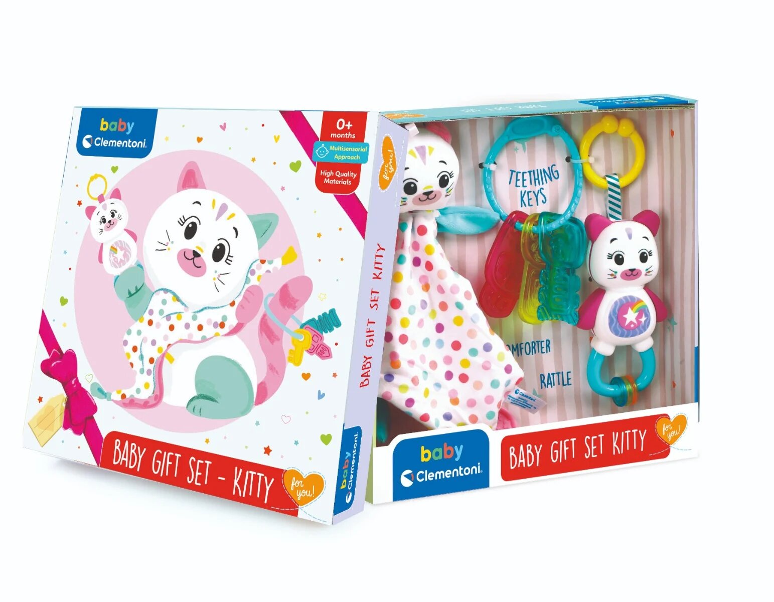 CLEMENTONI Set cadou bebelusi Kitty