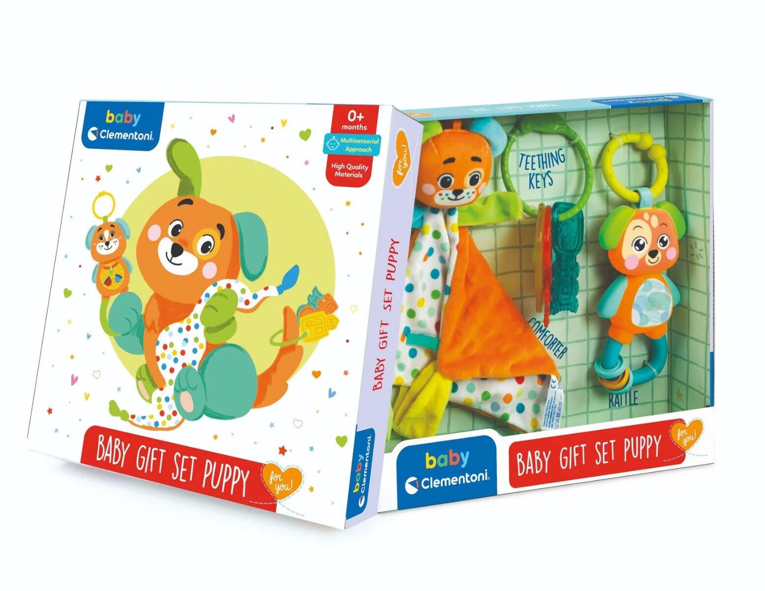 CLEMENTONI Set cadou bebelusi Puppy