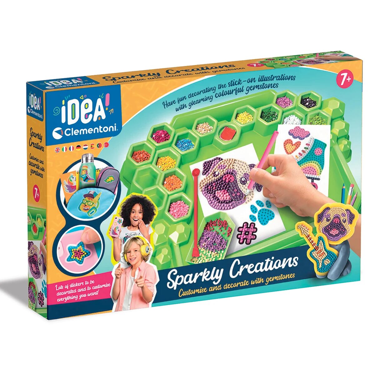 CLEMENTONI Set de creatie Sparkly Creations