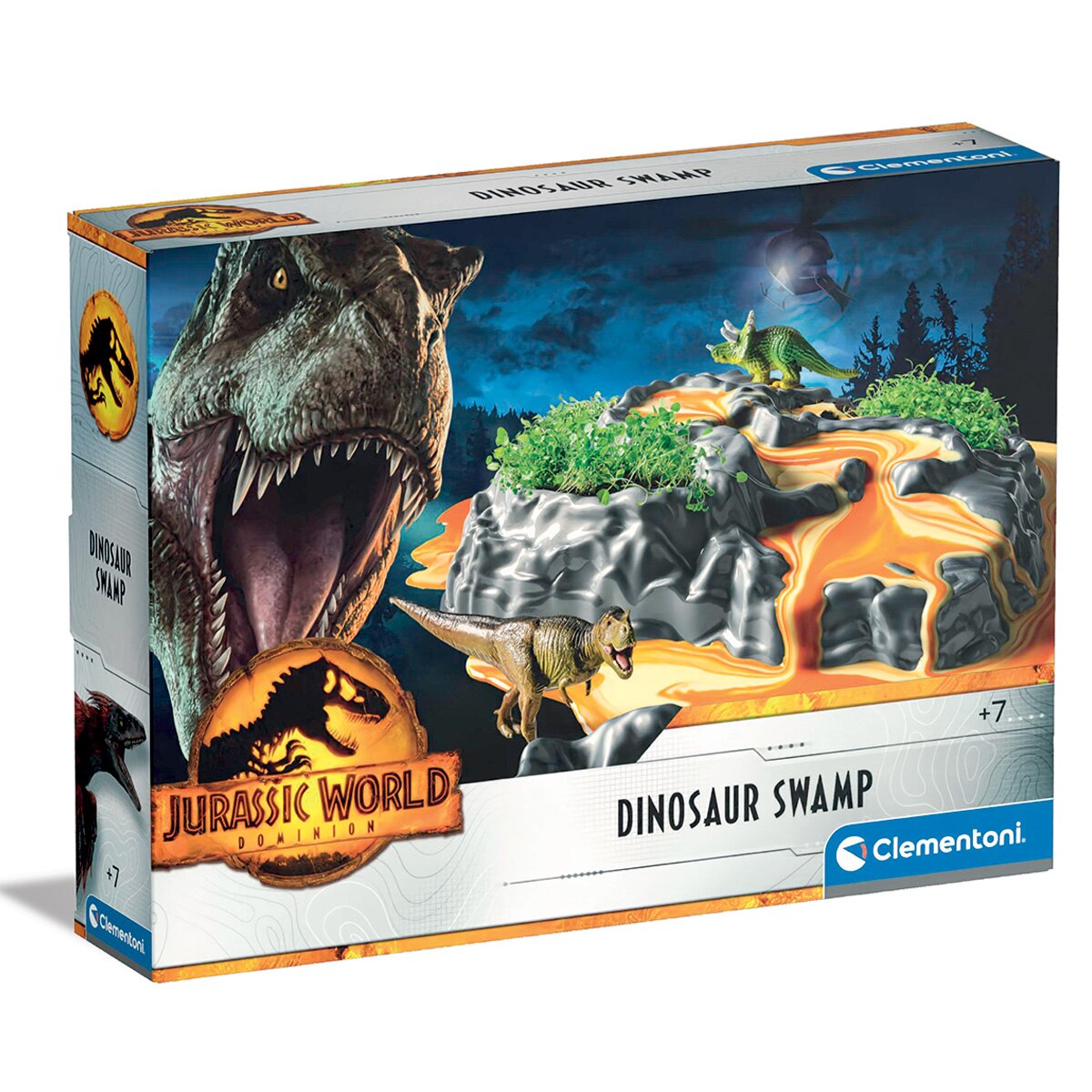 CLEMENTONI Set de joaca arheologic Dinosaur Swamp