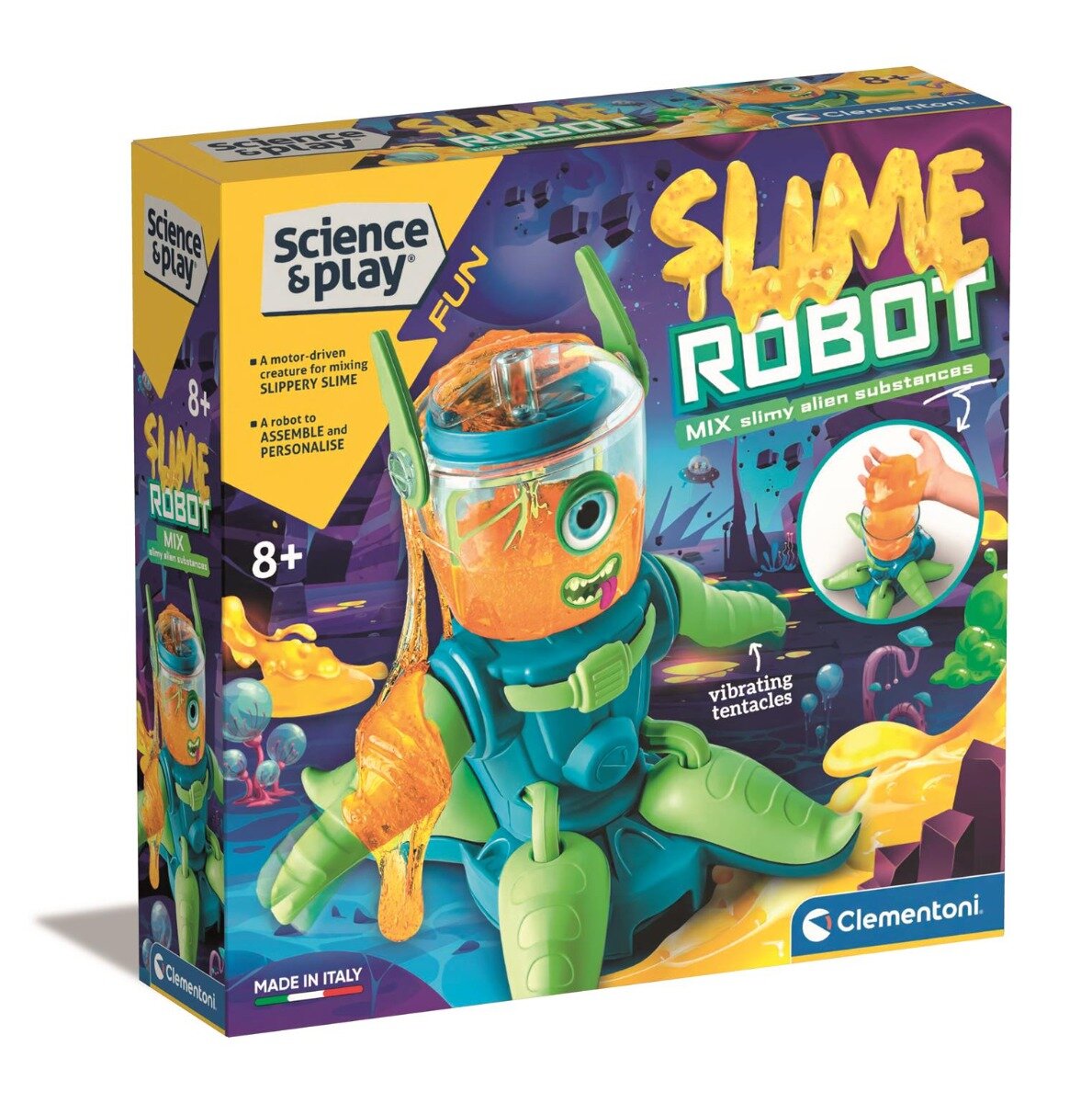CLEMENTONI Set de joaca educativ - Slime Robot