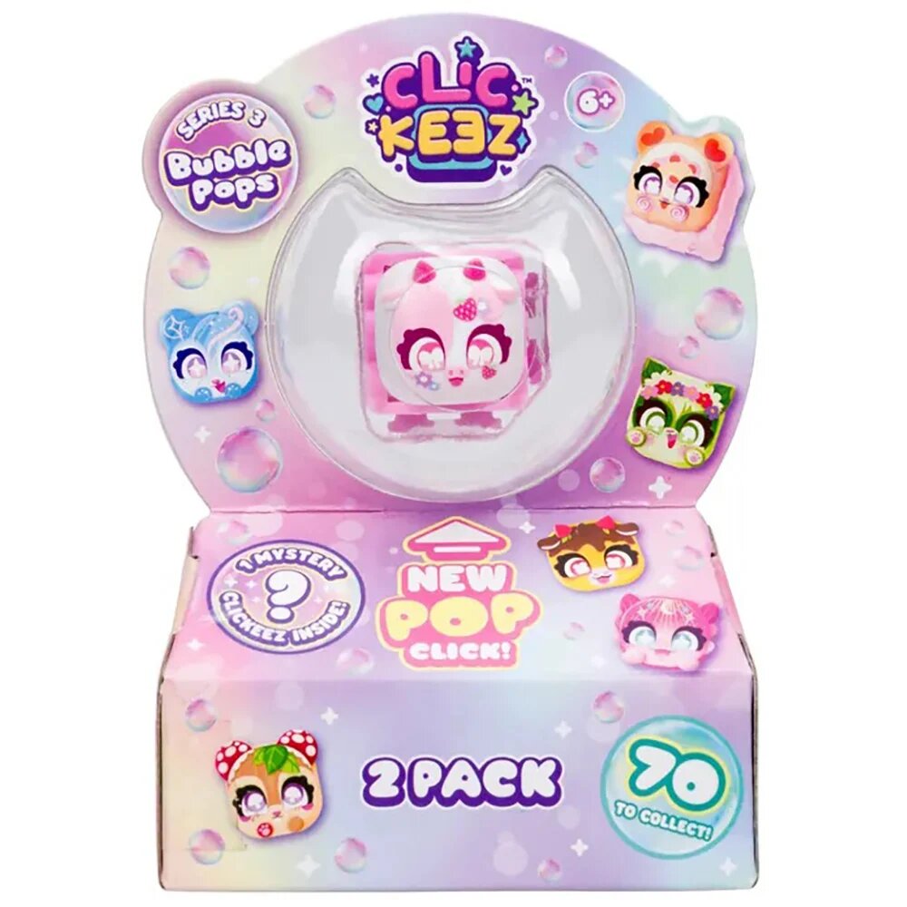 Clickeez Set de joaca cu taste decorative Bubble Pops Seria 3 2 piese