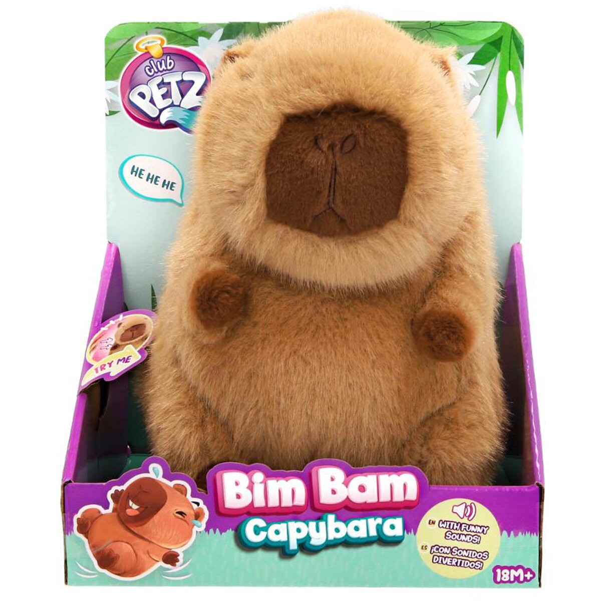 Club Petz Jucarie de plus interactiva Bim Bam Capybara