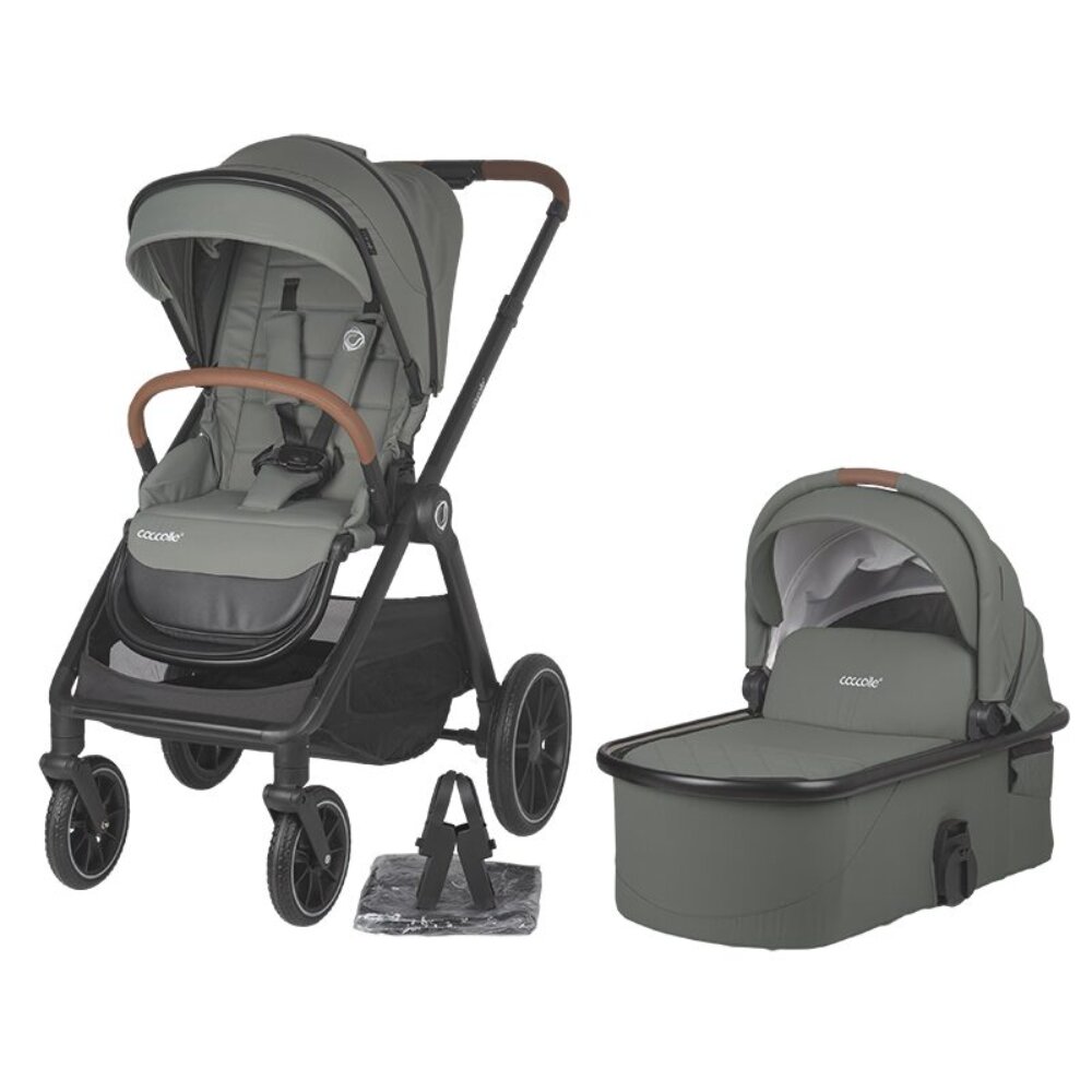 COCCOLLE Carucior modular 2 in 1 Aspen Moss Green