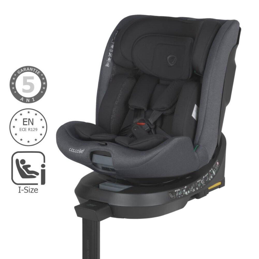 COCCOLLE Scaun auto iSize Ario 40-150 cm Anthracite