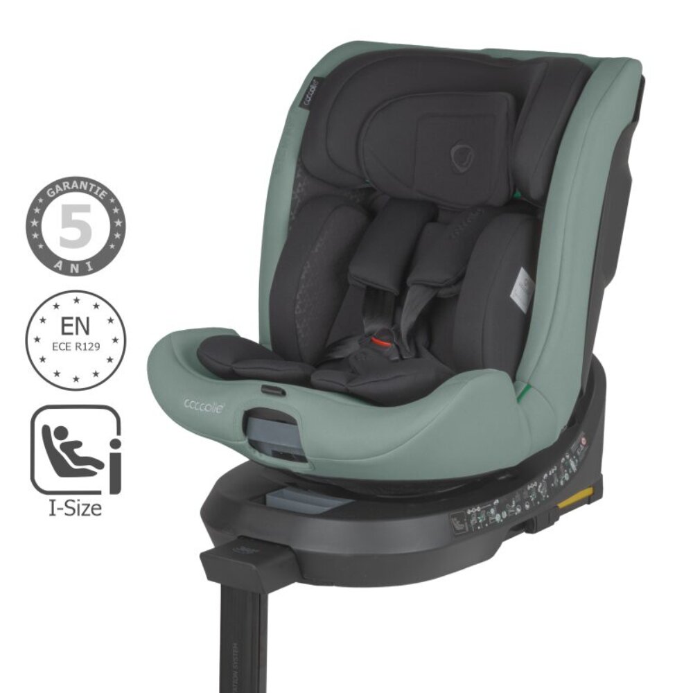 COCCOLLE Scaun auto iSize Ario 40-150 cm Forest Sage