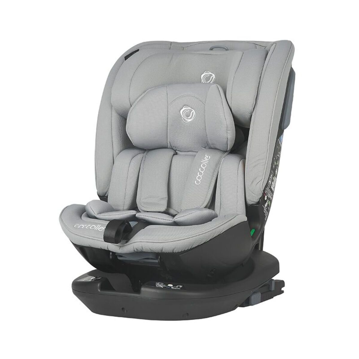 COCCOLLE Scaun auto rotativ I-Size Velsa Neutral Grey 0-36 kg
