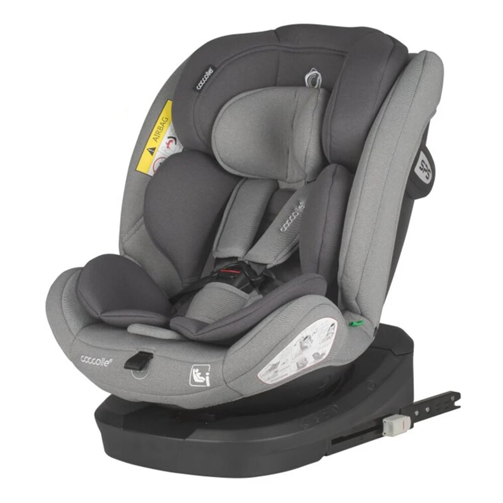 COCCOLLE Scaun auto rotativ Nyota Isize 40-150 cm Moonlit Grey