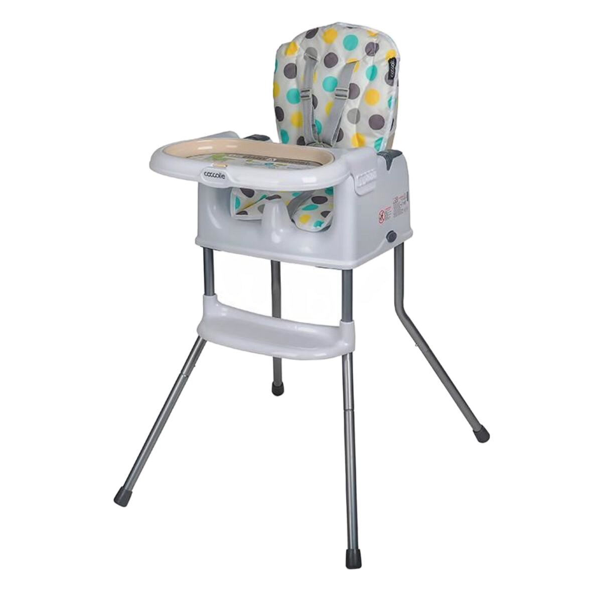 COCCOLLE Scaun de masa multifunctional Ziti Beige Dots