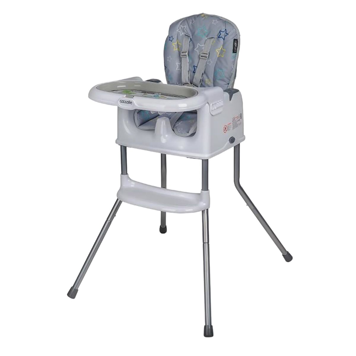 COCCOLLE Scaun de masa multifunctional Ziti Grey Stars