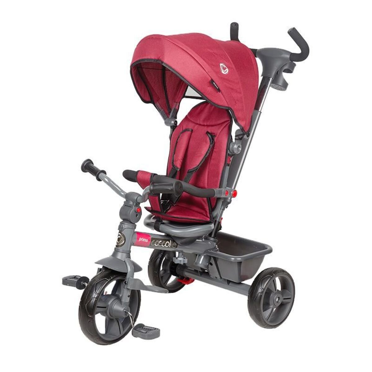 COCCOLLE Tricicleta multifunctionala Primo Magenta