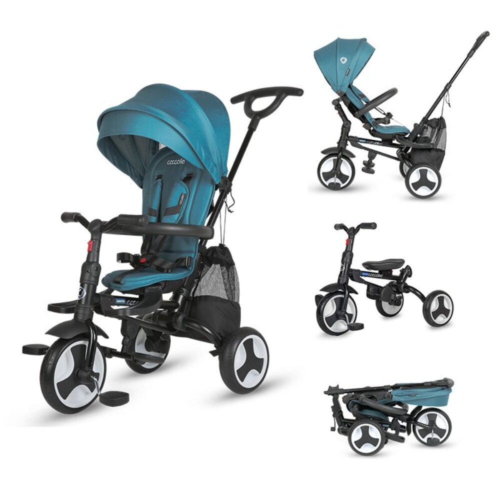 COCCOLLE Tricicleta ultrapliabila Spectra Plus Atlantic Blue
