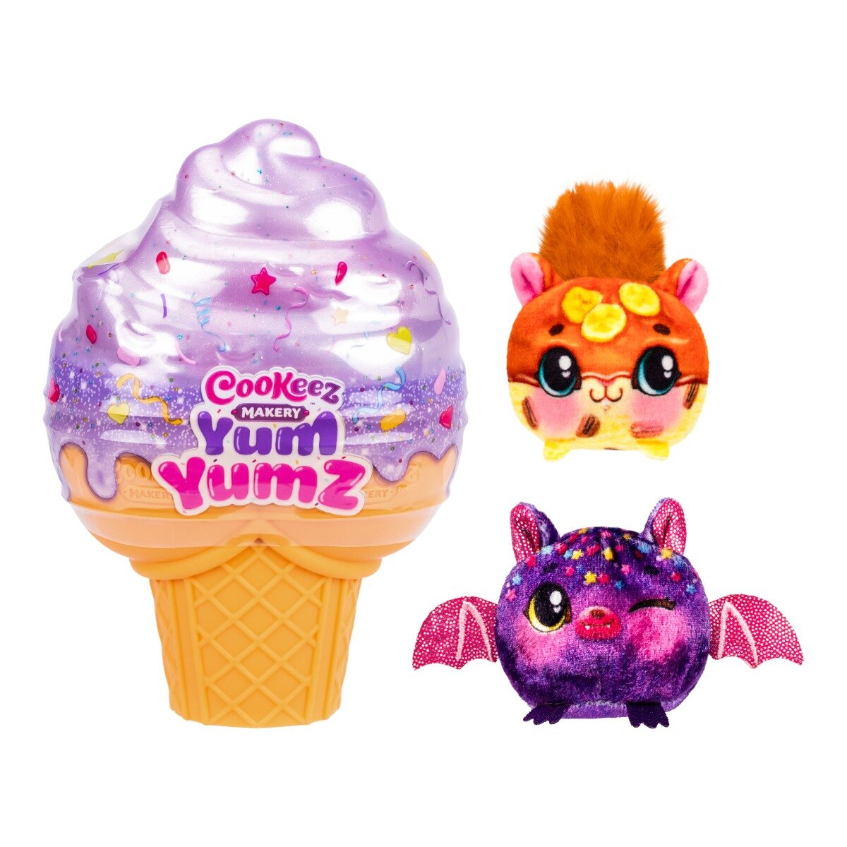 Cookeez Makery Set de joaca cu 2 jucarii de plus surpriza Yum Yumz
