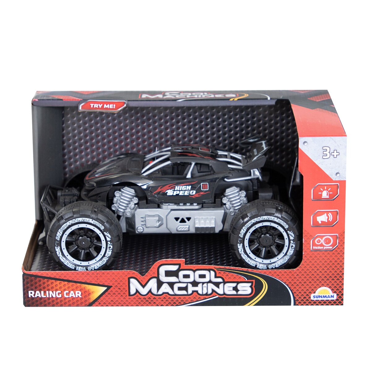 Cool Machines Masina sport de curse Negru