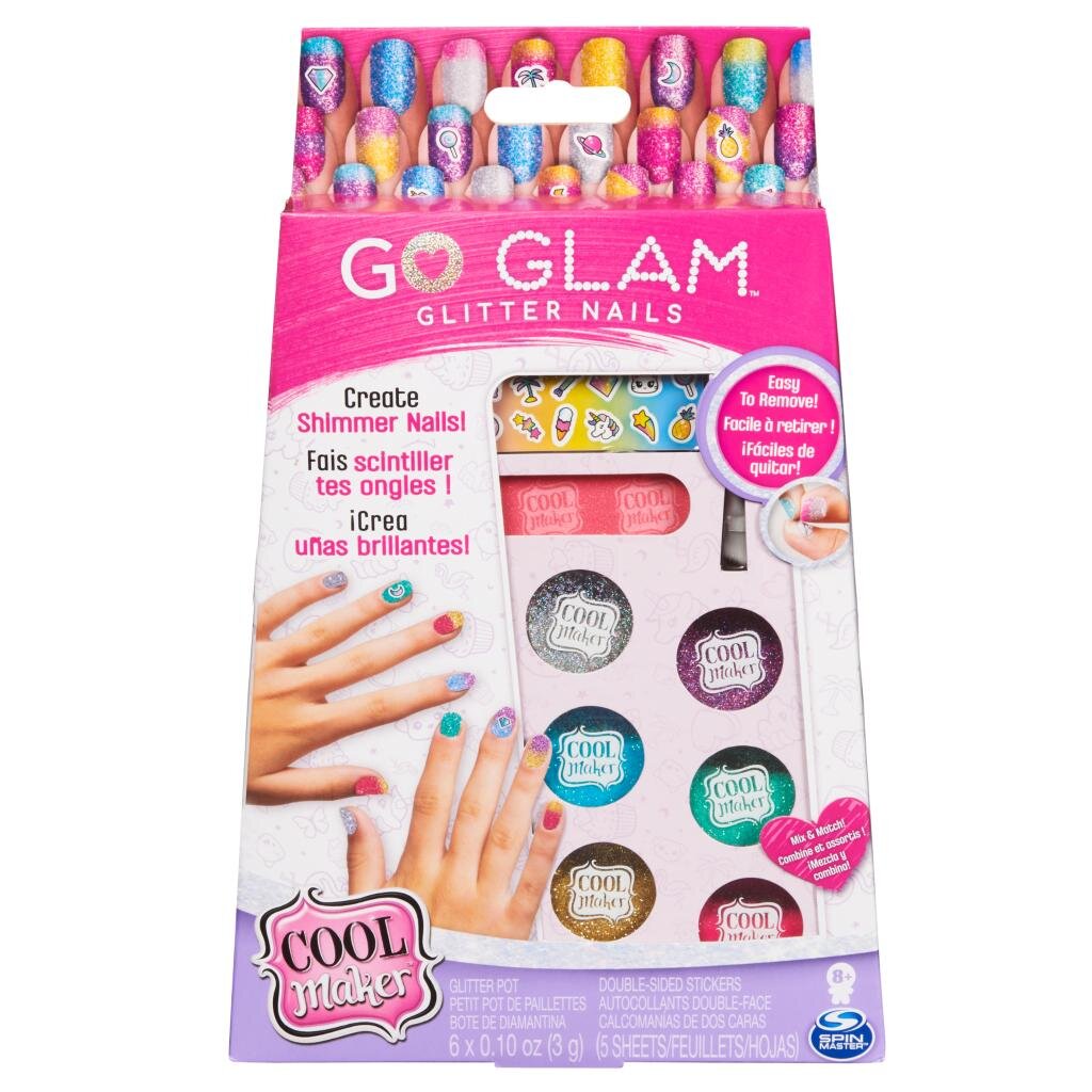 Cool Maker Set manichiura cu sclipici Go Glam Glitter Nails