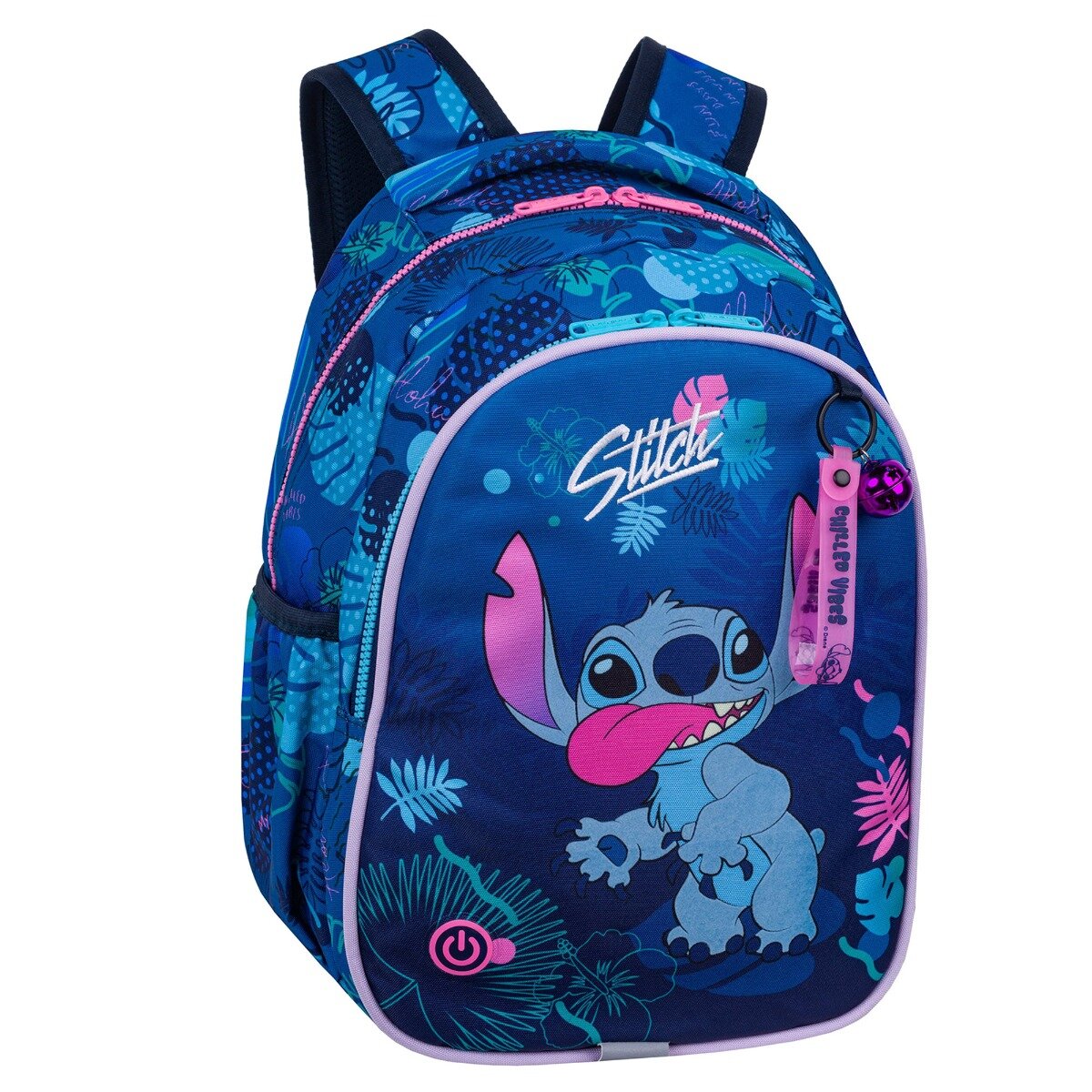 Coolpack Ghiozdan cu 2 compartimente si lumini LED Disney Stitch