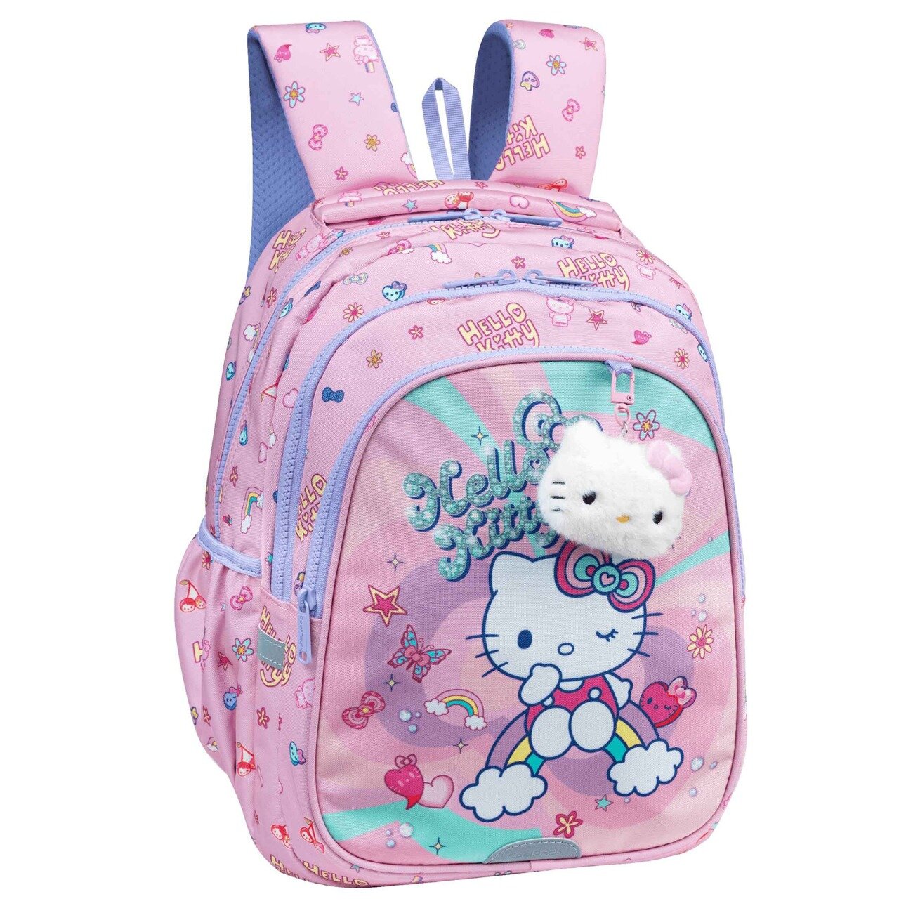 Coolpack Ghiozdan cu 3 compartimente Jerry Hello Kitty Roz