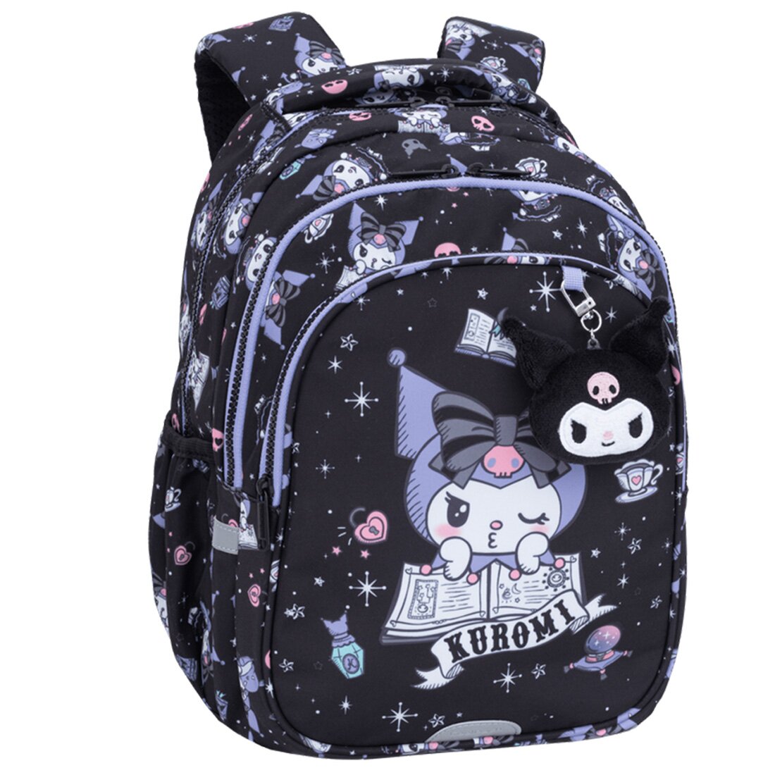 Coolpack Ghiozdan cu 3 compartimente Kuromi Negru