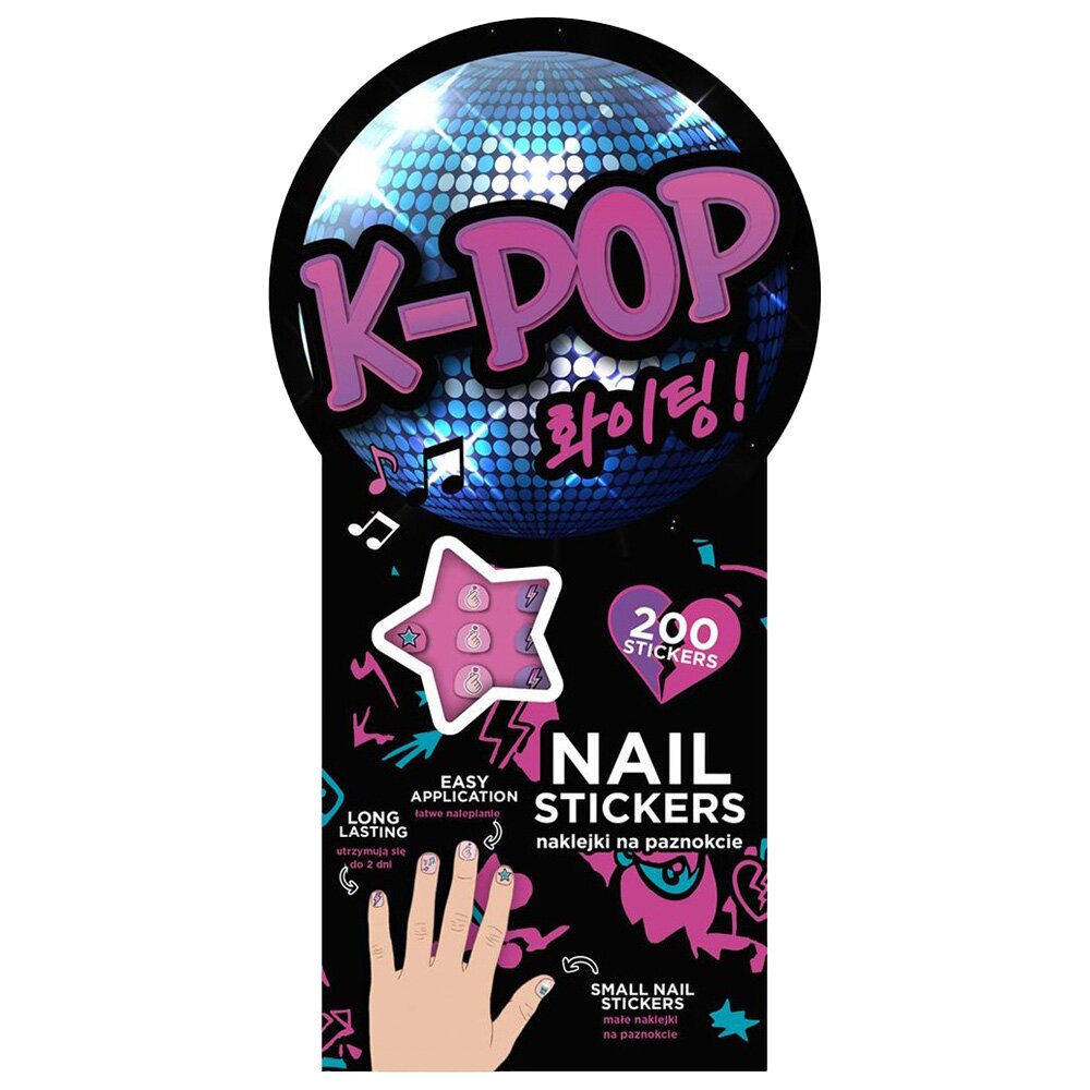 Coolpack Set de stickere pentru unghii K-Pop