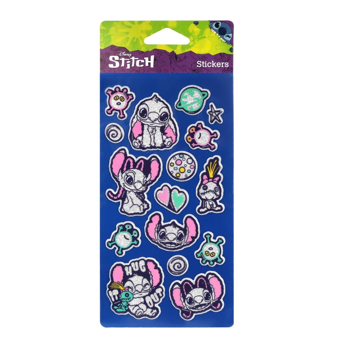 Coolpack Set stickere Disney Stitch Silver Glitter