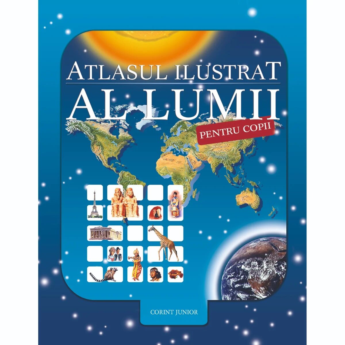 Corint Carte Editura Atlasul ilustrat al lumii pentru copii (Orpheus) Nicholas Harris