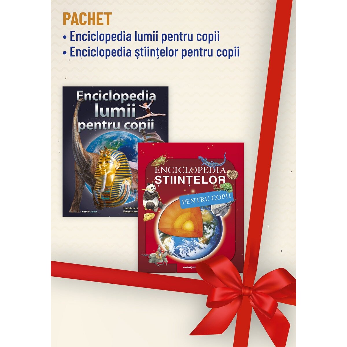Corint Pachet Enciclopedia lumii pentru copii Enciclopedia stiintelor pentru copii