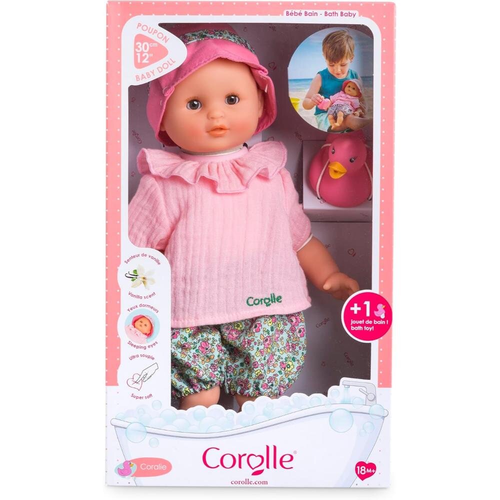 Corolle Papusa cu jucarie pentru baie Mon Premier Poupon Baby Bath Coralie