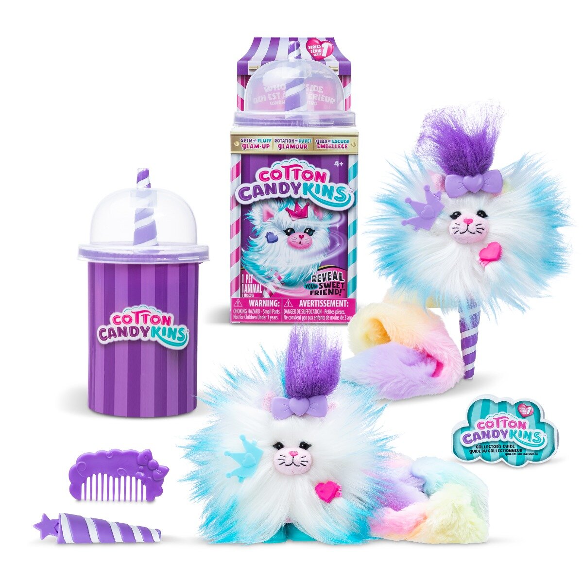Cotton Candykins Jucarie de plus surpriza S1
