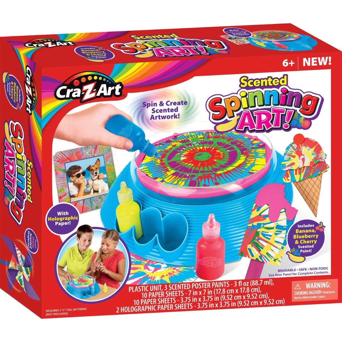 Cra-Z-Art Joc de creatie Scented Spinning Art
