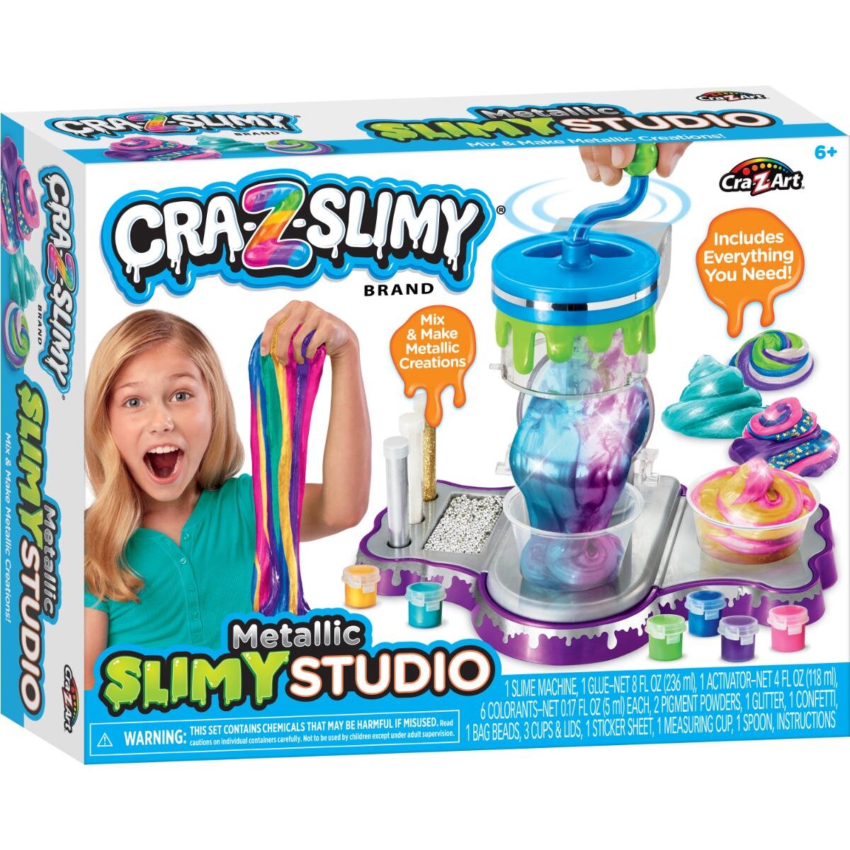 Cra-Z-Art Set creativ Metallic Slimy Studio