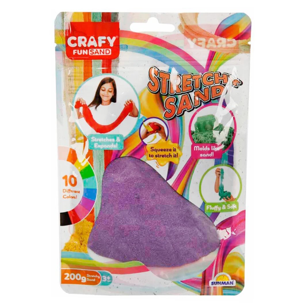 Crafy Nisip creativ 200 g Mov