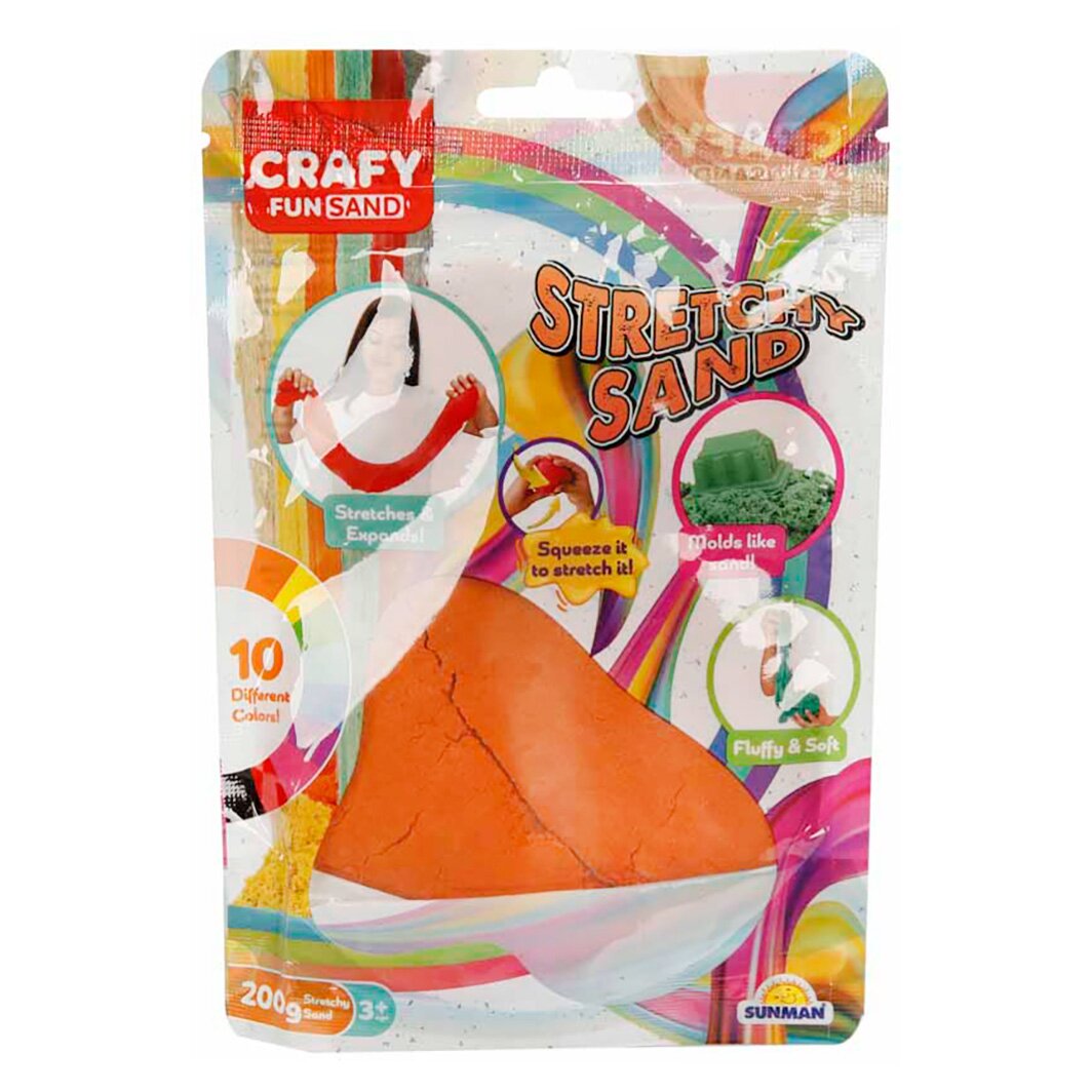 Crafy Nisip creativ 200 g Portocaliu