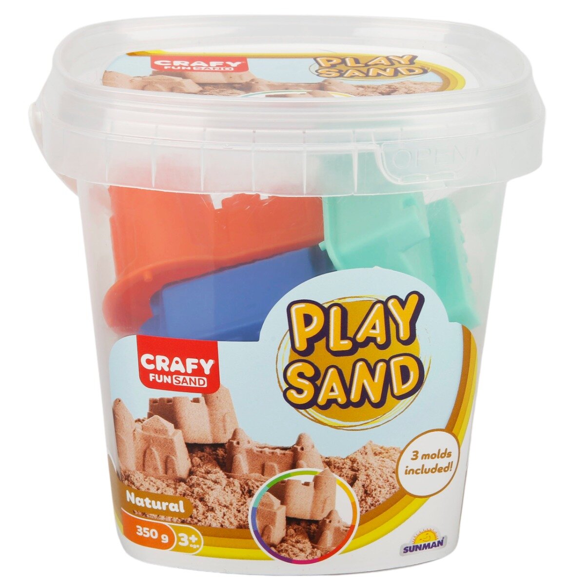 Crafy Nisip de modelat 350 g