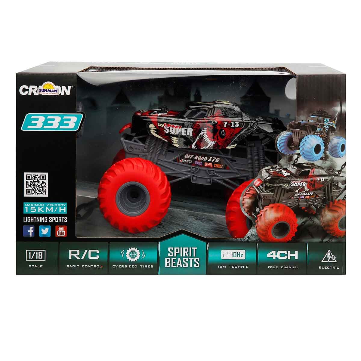 Crazon Masinuta cu telecomanda Spirit Beasts Beetle 1:18