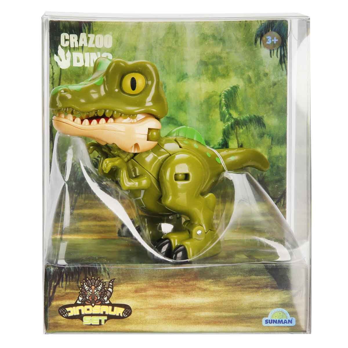 Crazoo Dinozaur transformabil 2 in 1 Spinosaurus