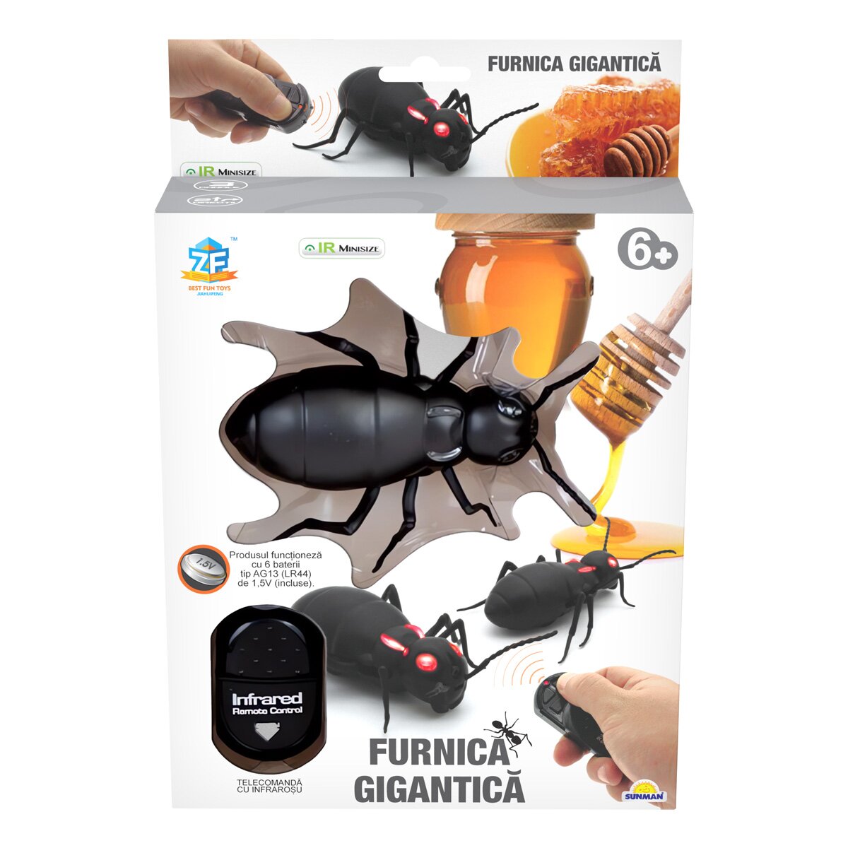 Crazoo Jucarie interactiva Furnica cu telecomanda