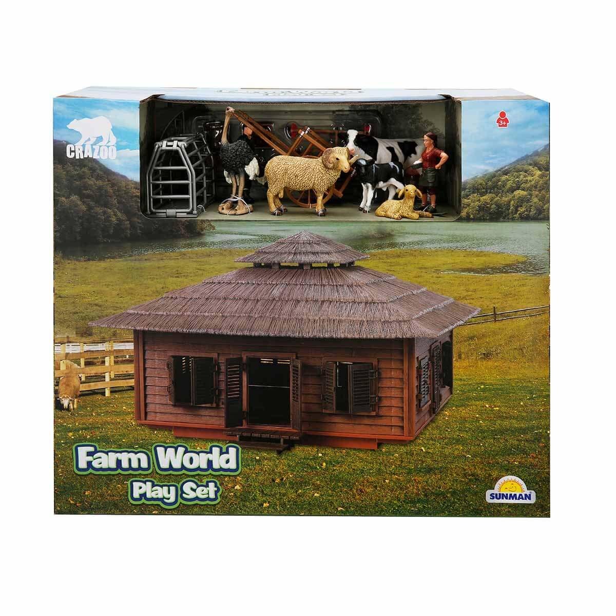 Crazoo Set figurine Animale de la ferma Berbec