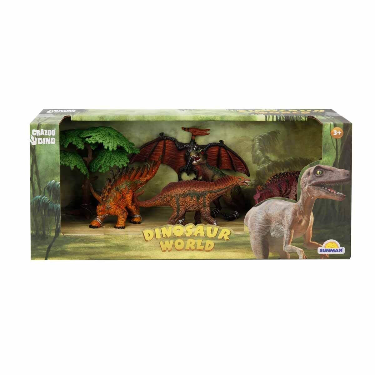 Crazoo Set figurine Dinozauri Huayangosaurus