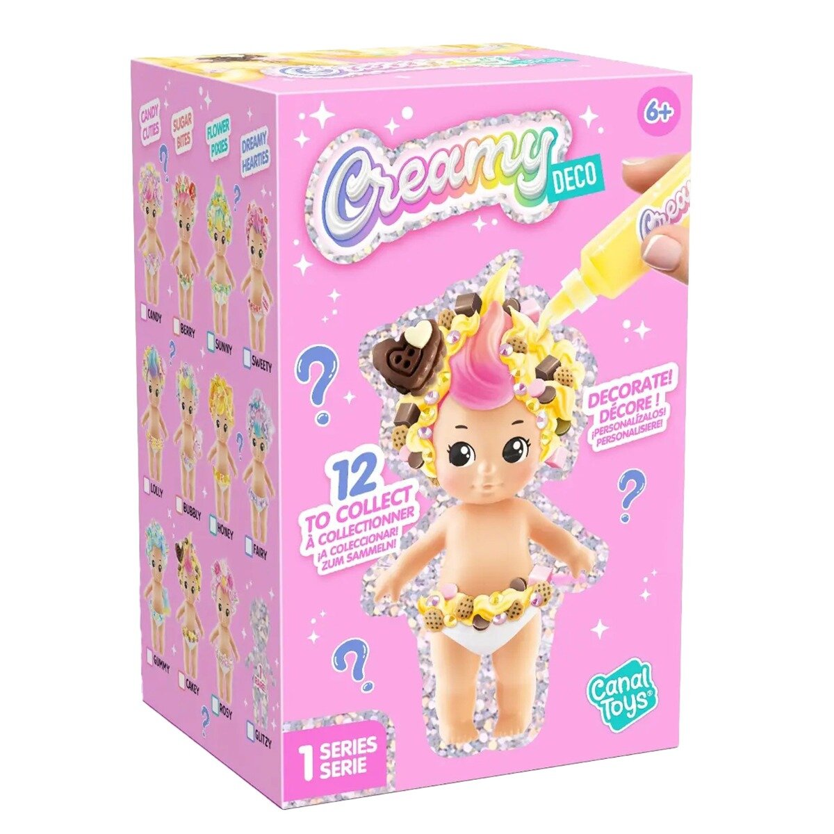 Creamy Deco Breloc surpriza cu accesorii de personalizat S1
