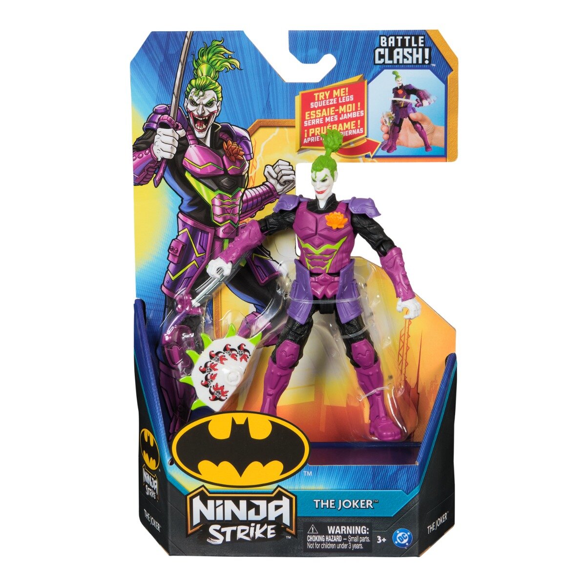 DC Comics Figurina articulata Ninja Strike Battle Clash The Joker 15 cm 20151632