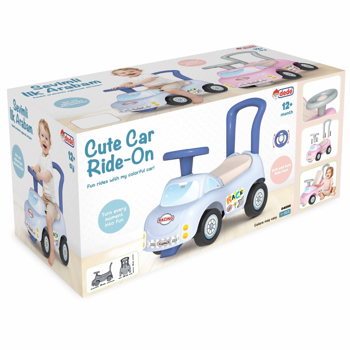 DEDE Prima mea masina Ride On Cute Ride Roz
