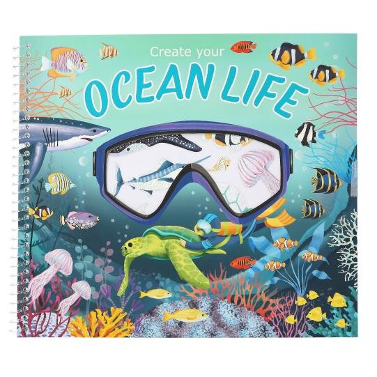 Depesche Carte cu stickere Create Your Ocean