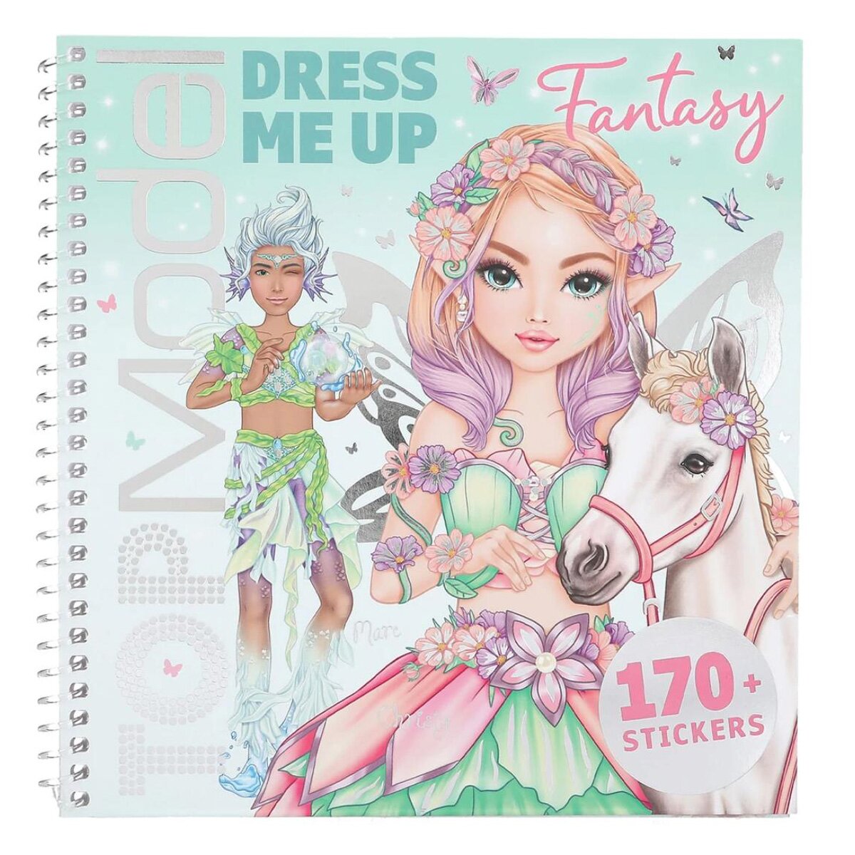Depesche Carte cu stickere TopModel Dress Me Up Fantasy