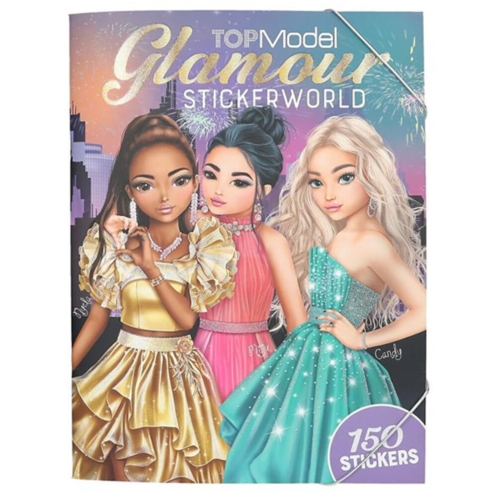 Depesche Carte cu stickere TOPModel Glamour