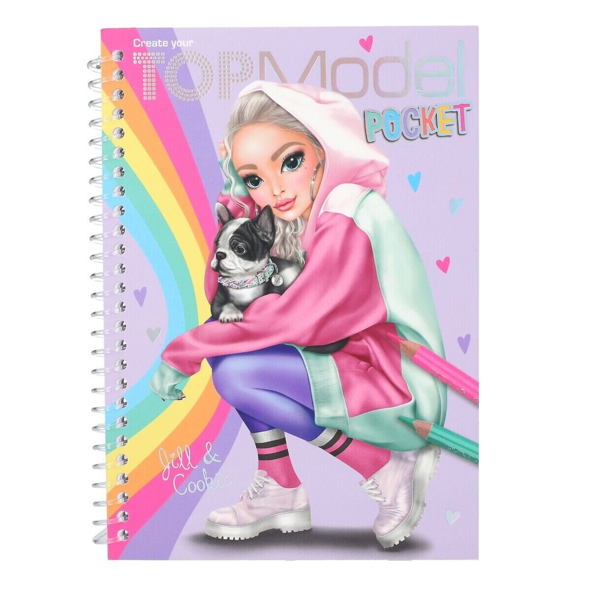 Depesche Carte de colorat si schite TopModel Pocket