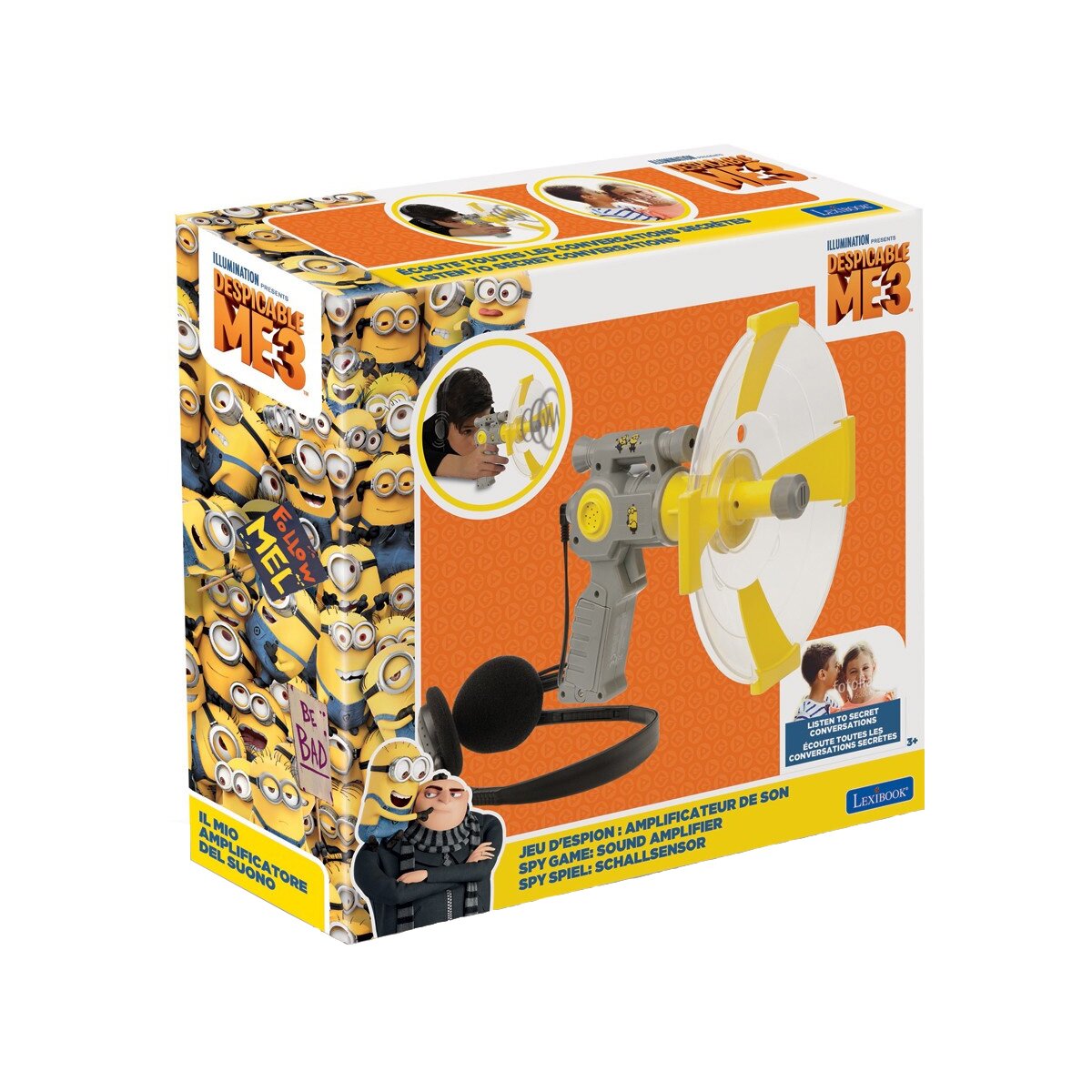 Despicable Me Set amplificator sunet si casti Lexibook