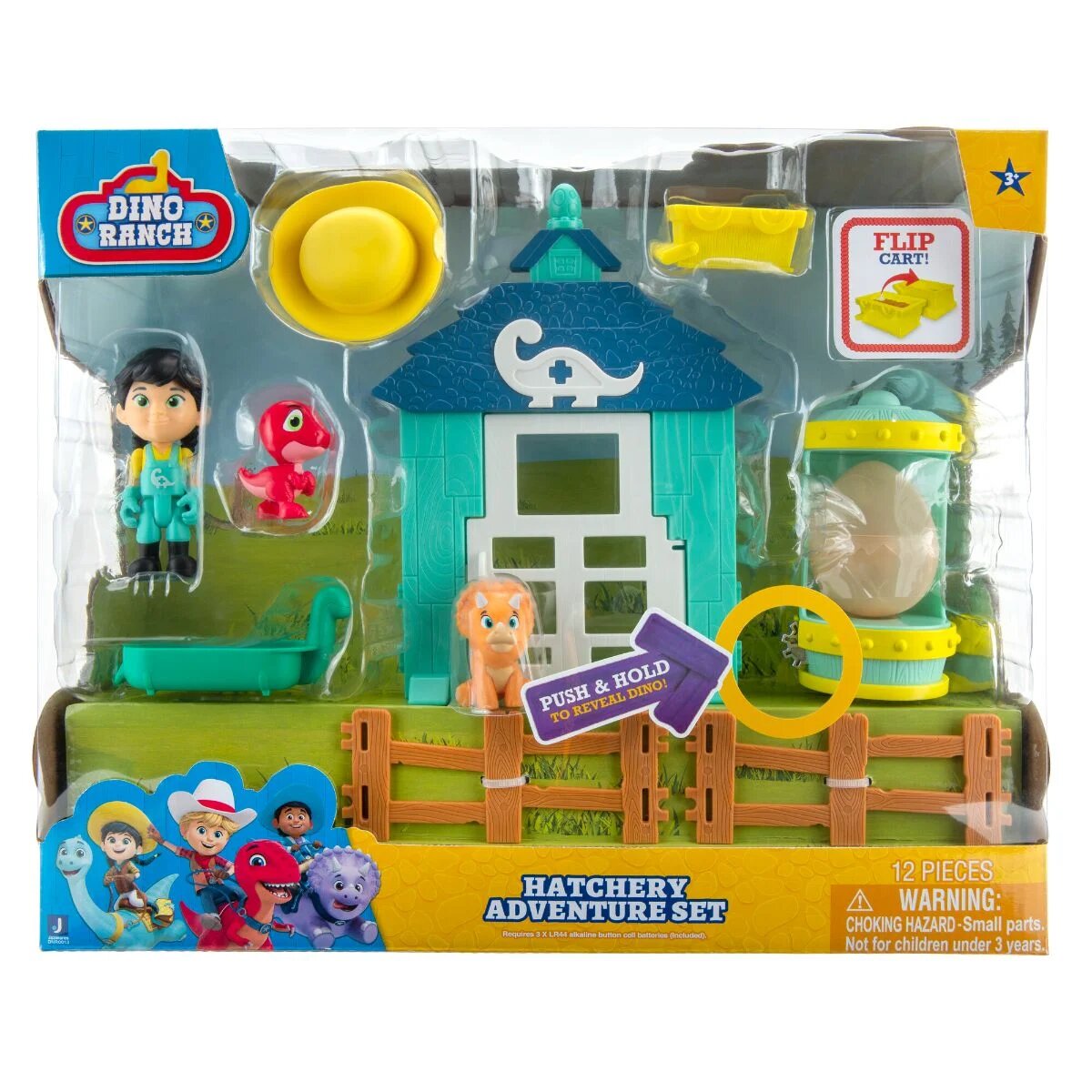 Dino Ranch Set figurina cu accesorii Medium Environmental Hatchery
