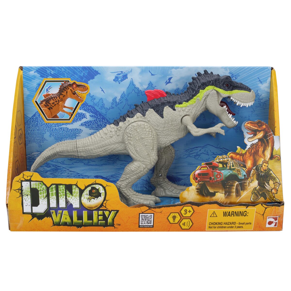 Dino Valley Figurina Dinozaur cu sunete si lumini
