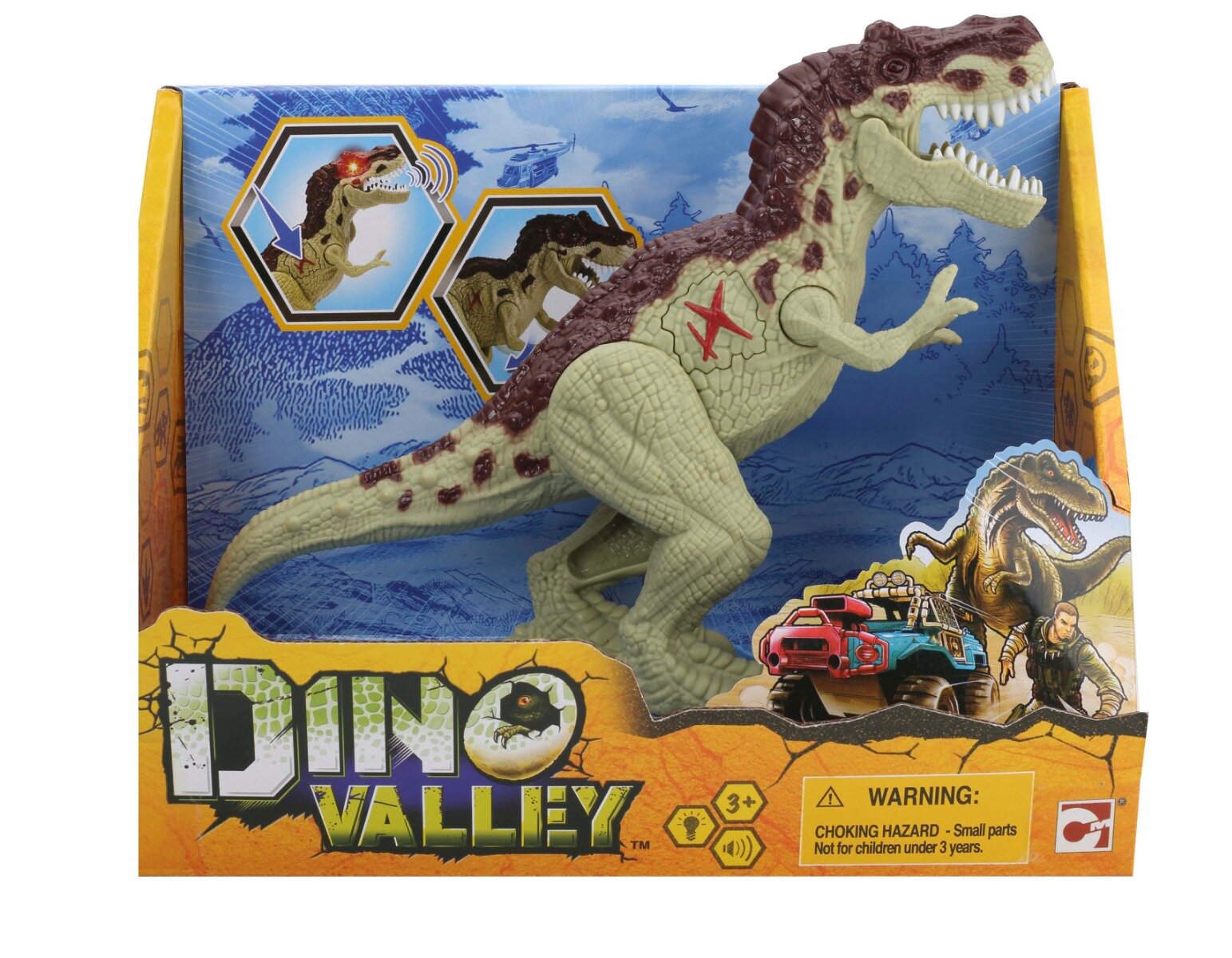 Dino Valley Figurina Mega dinozaur cu sunete si lumini